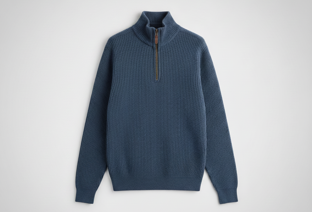 Adriatic Blue Quarter Zip