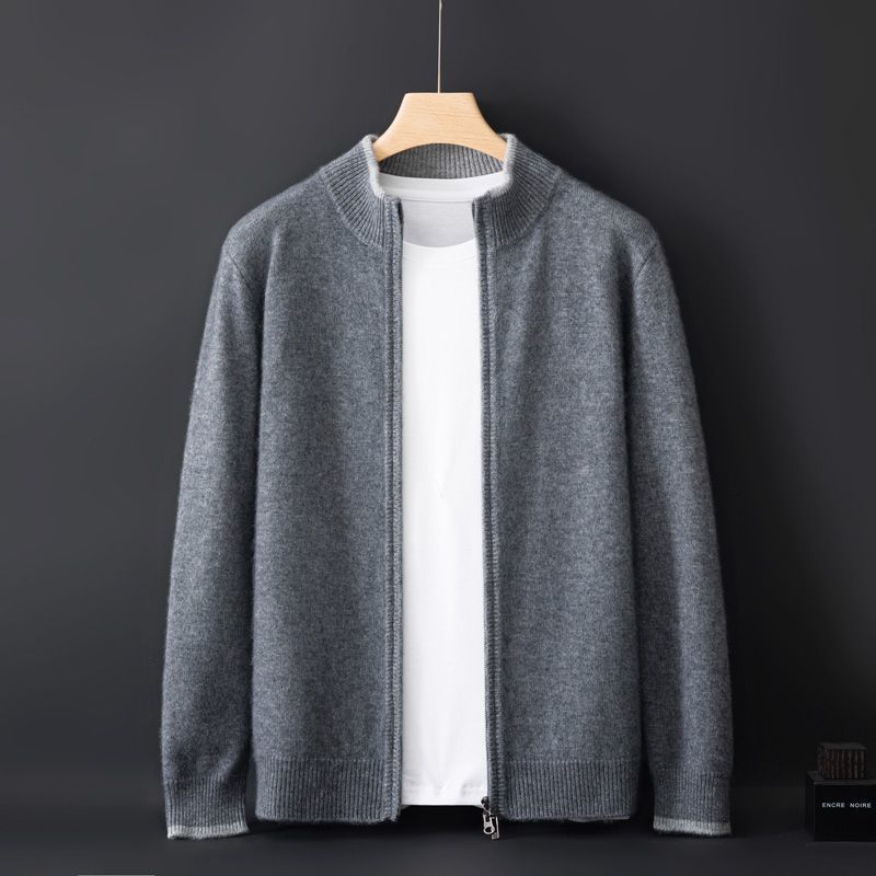 Verona Cashmere Zip-Up