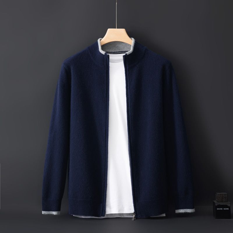 Verona Cashmere Zip-Up