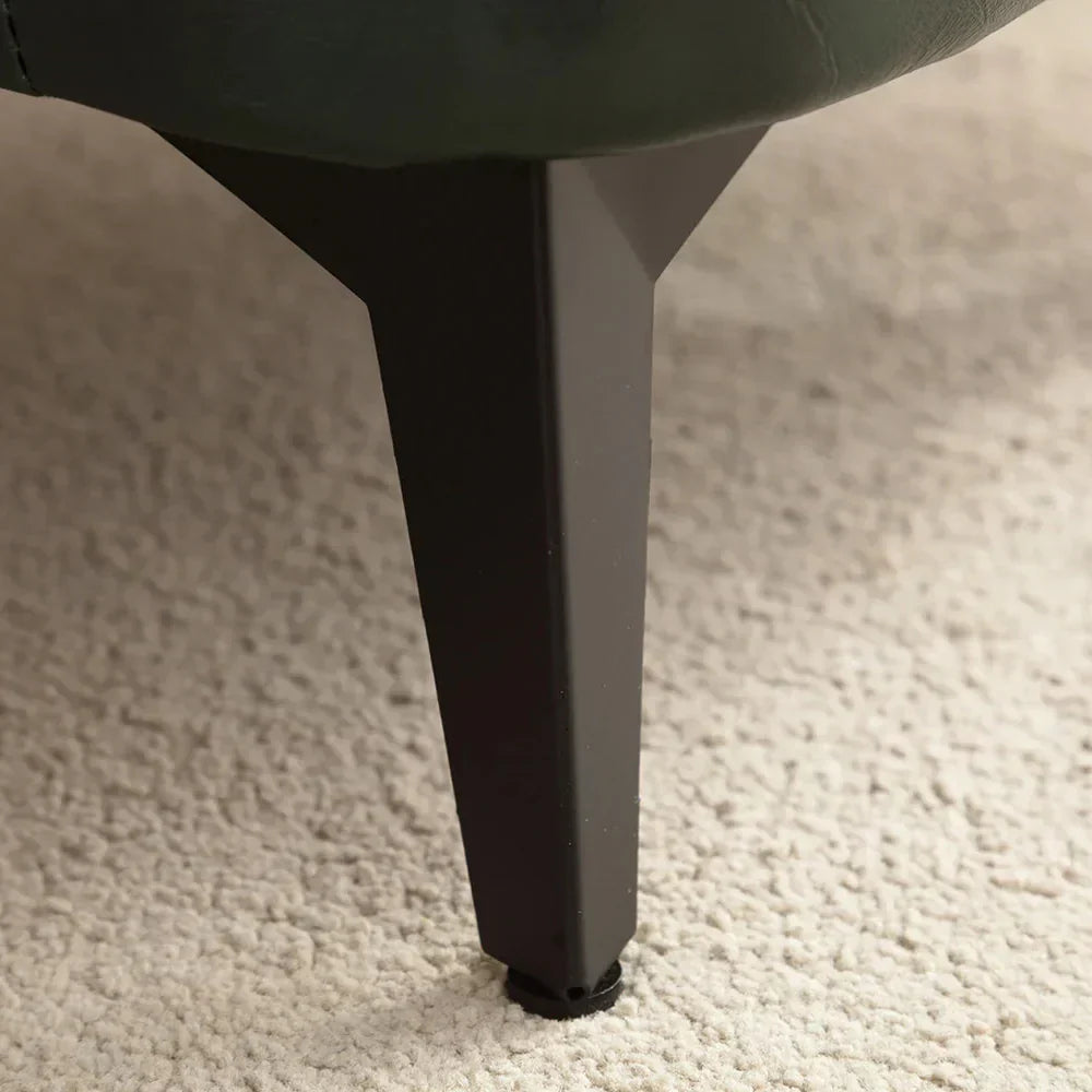 Verona Leather Ottoman