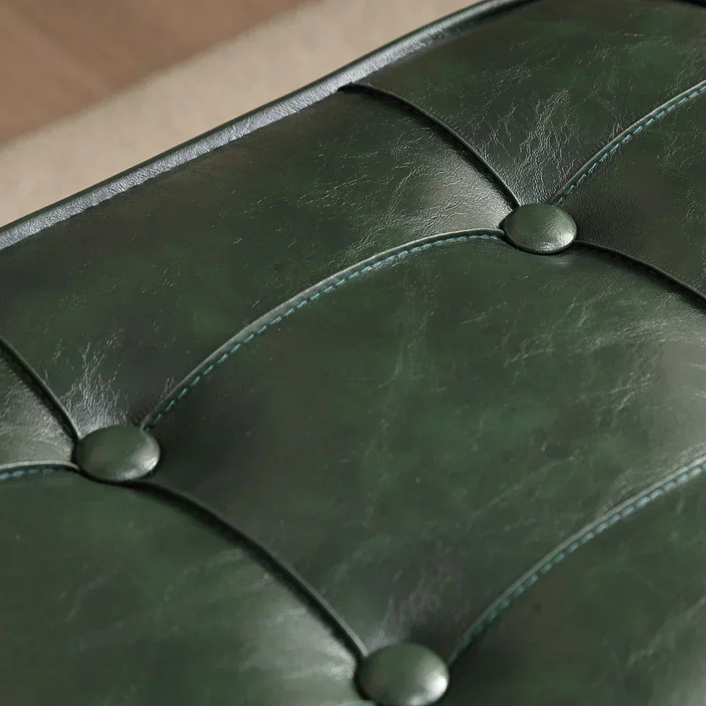 Verona Leather Ottoman